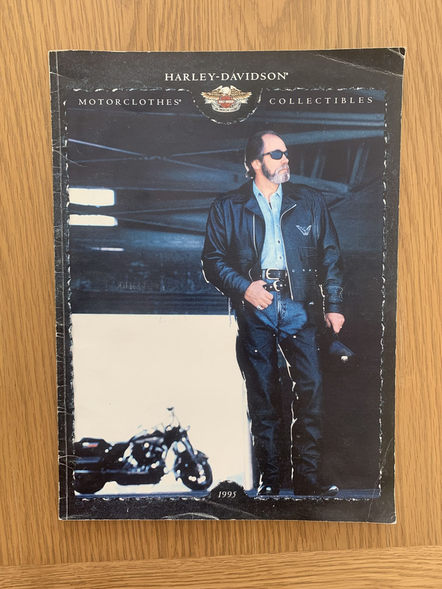 Harley-Davidson 1995 Motorcycle Clothes &amp; Collectables Collection Sales Brochure