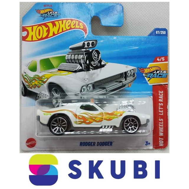 Rodger Dodger - Hot Wheels 67/250 - Hot Wheels Let´s Race Netflix 4/5