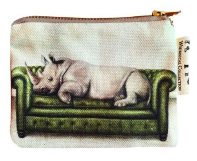 Coin Purse - Rocky the Rhino