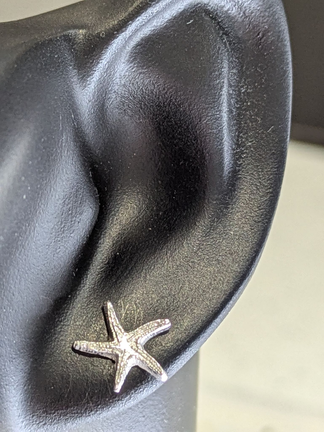 Large Starfish Earrings