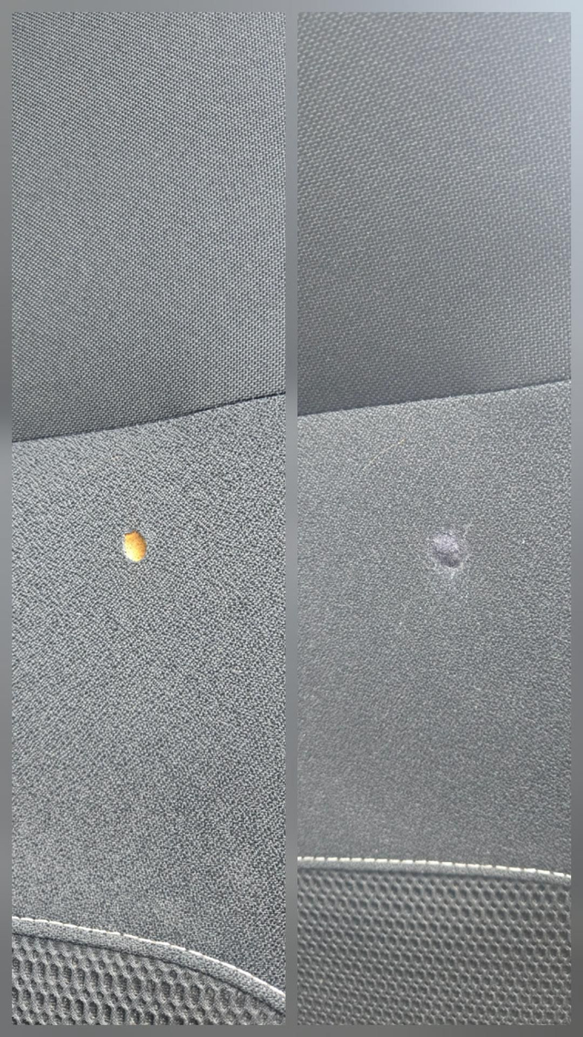 Réparation trou cigarette (smart repair)