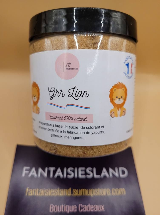 Sucre Aromatisé Lion  Pot de 250g     