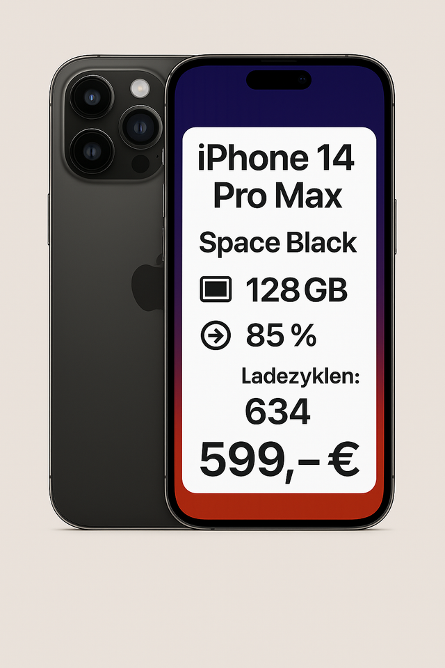 iPhone 14 Pro Max – 128GB – Space Black