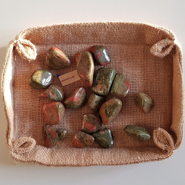 Unakite / pierre semi-précieuse