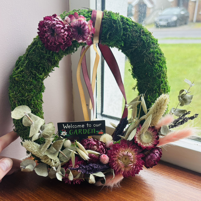 Fairy garden wreath 22cm