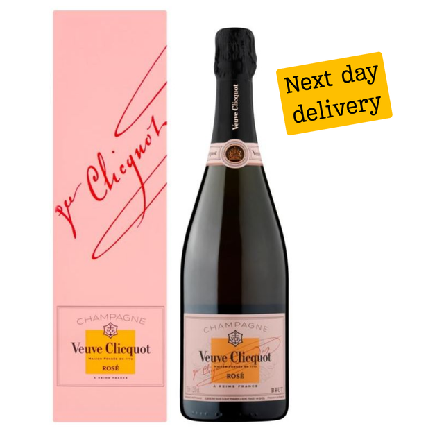 Veuve Clicquot Rosé Non Vintage Champagne 75cl