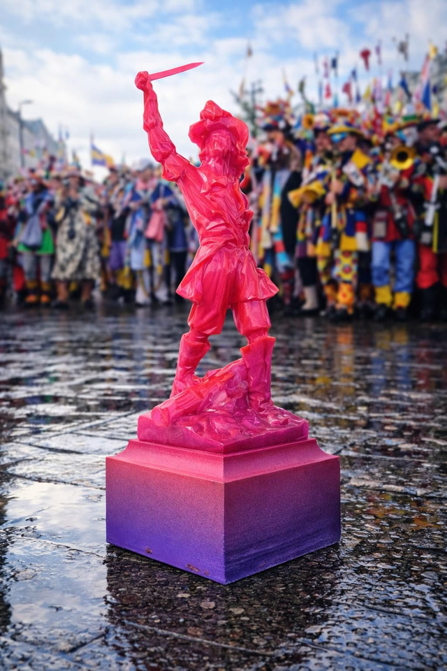 Statue Pop Jean Bart Édition Cristal Pink