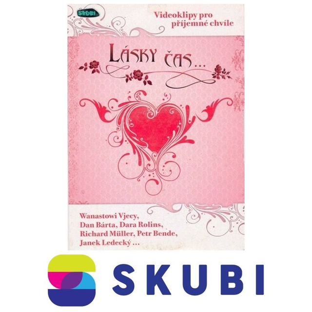 DVD LÁSKY ČAS - VIDEOKLIPY PRO PŘÍJEMNÉ CHVÍLE