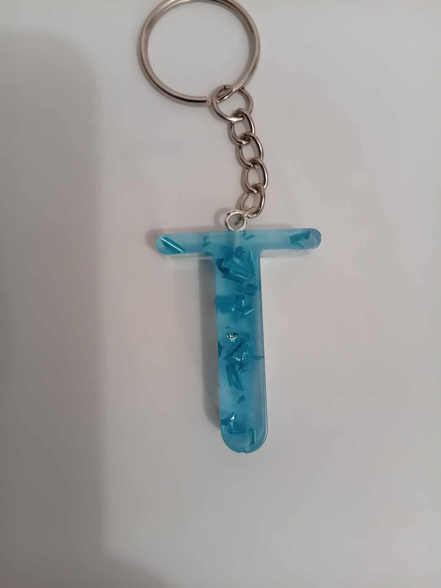 porte clef lettre T 