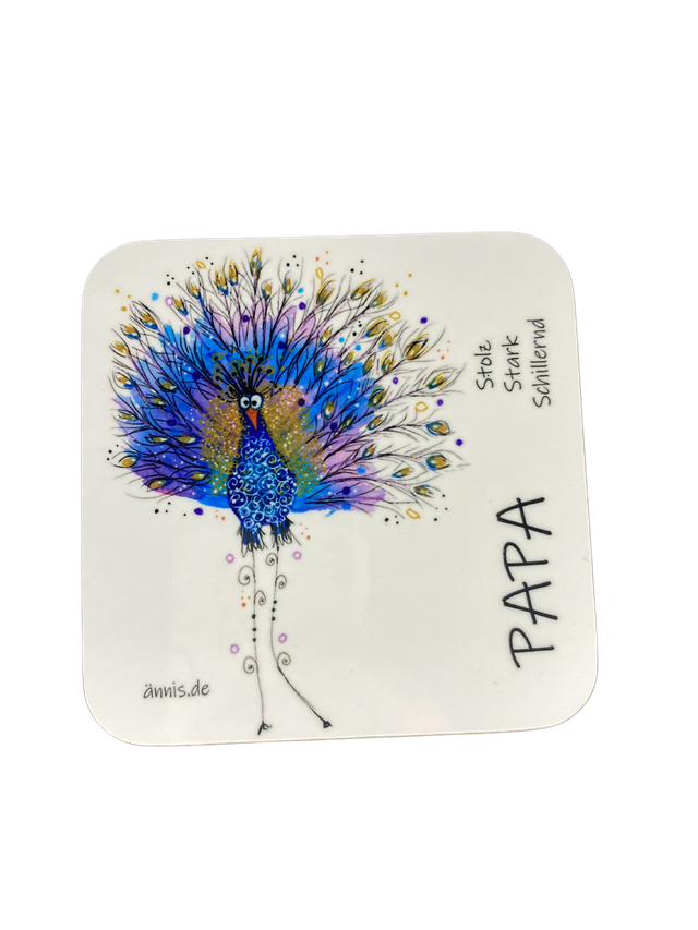 Untersetzer "Sternzeichen - Papa"