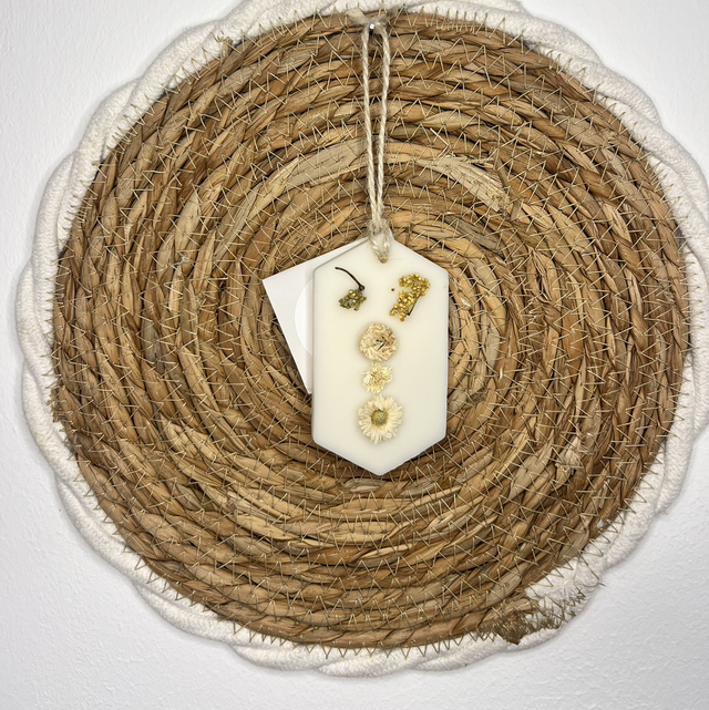 🌬️ Suspension parfumée - Fleur de coton 