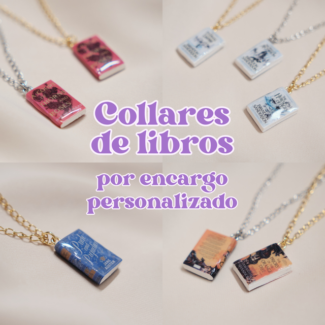 collares de libros | por encargo