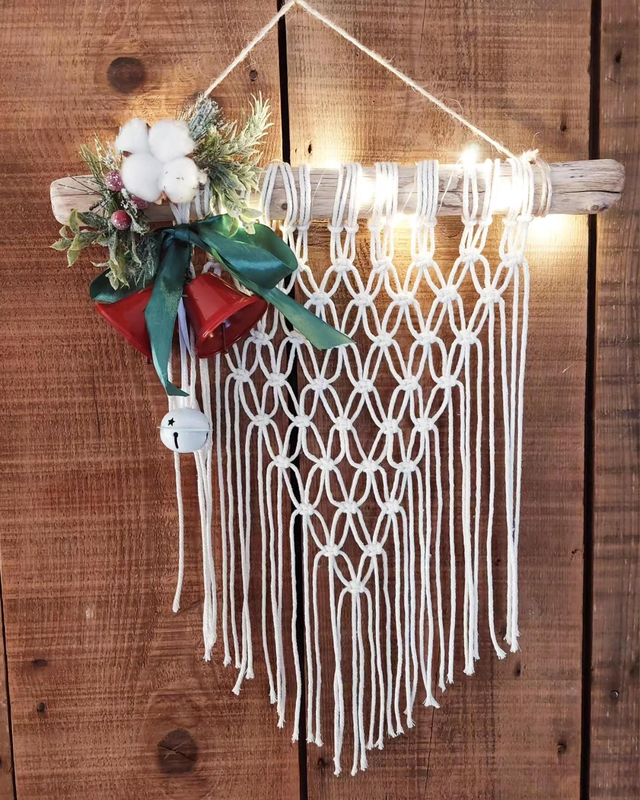 Macramé de Noël 