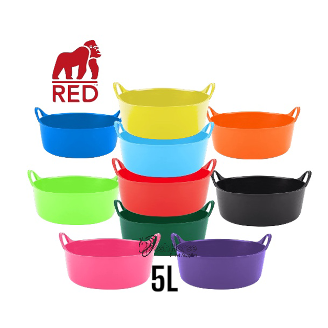 Red Gorilla 5L Mini Shallow Flexi Tub