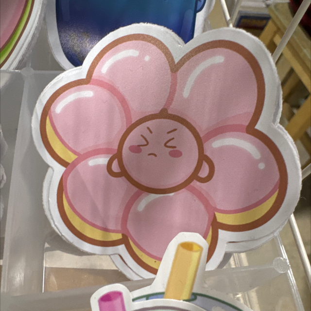 Kirby Mochi Vinyl Sticker