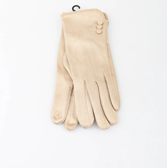 Gants suédine uni touch screen 