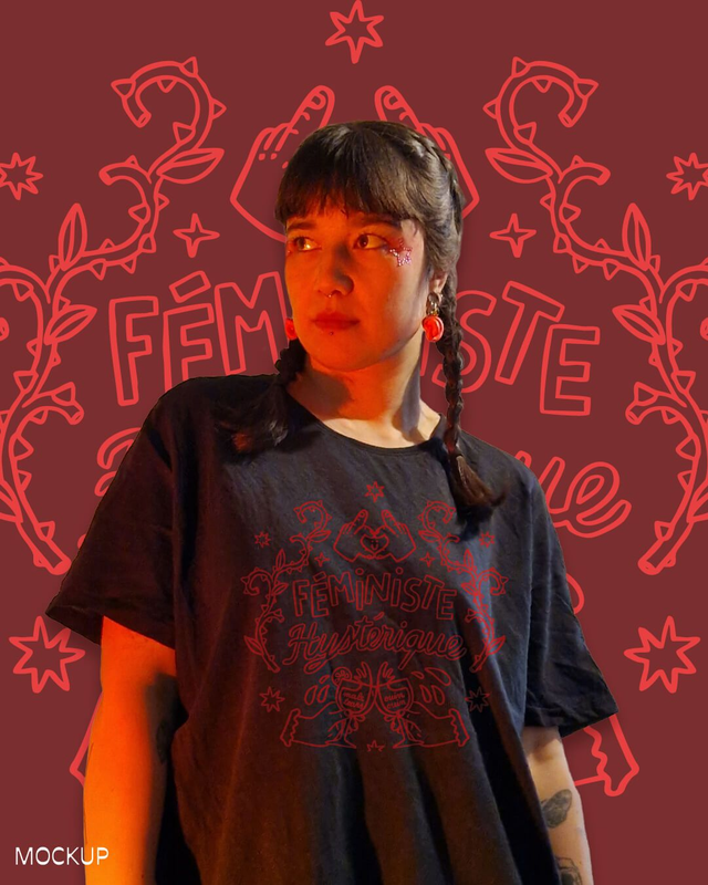 ❤️‍🔥 FÉMINISTE HYSTÉRIQUE ❤️‍🔥 PIÈCE H