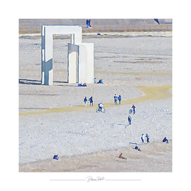 Le Havre, balade sur la grève