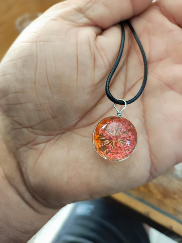 COLLIER ET PENDENTIF FLEUR DU BONHEUR