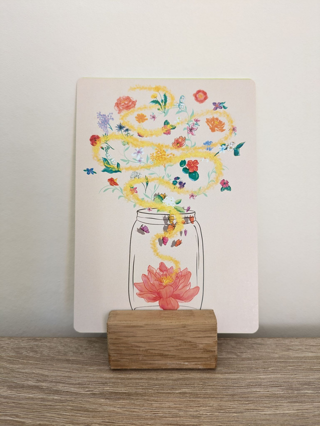 Carte Jar en folie