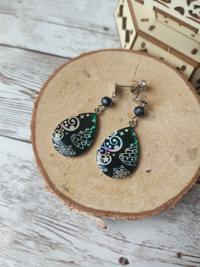 Boucles &quot;Lola&quot; hivernale acier inoxydable