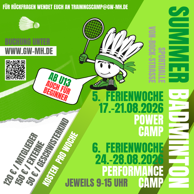 6. Ferienwoche l 24.-28.08.2025