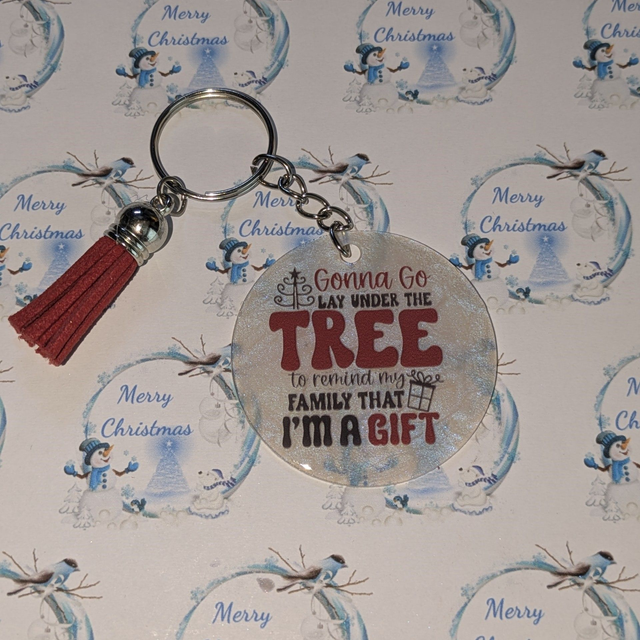 Christmas keyring