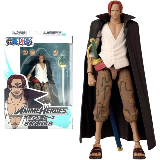 One Piece: Shanks Anime Heroes Figure