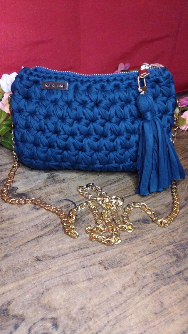 Pochette bleu marine 