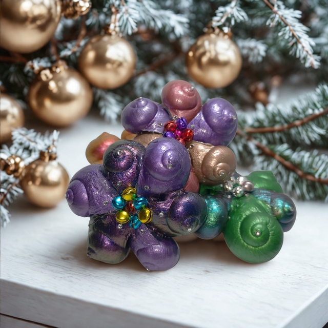 SnailBaubles - Pendenti di Natale - Decorazioni artigianali