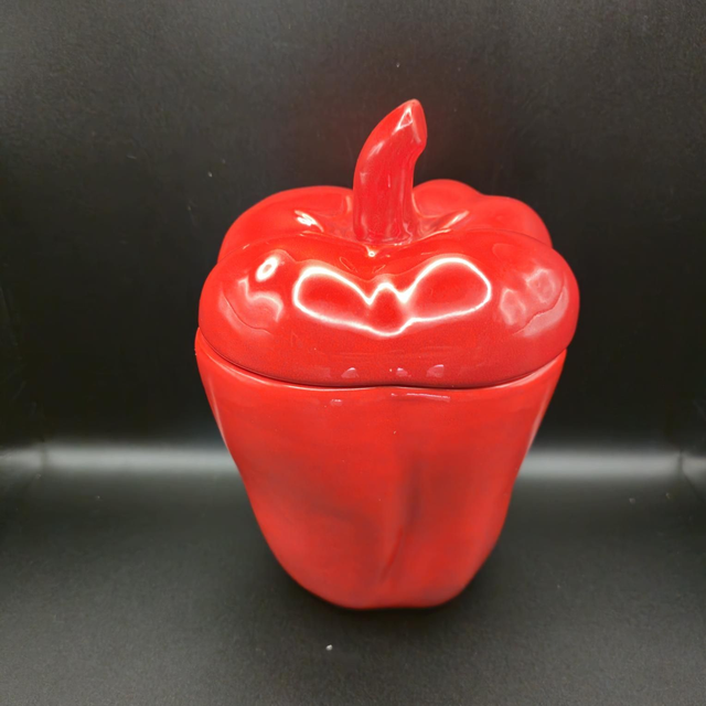 Pot en céramique Poivron rouge