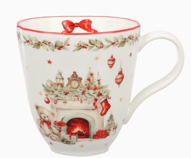Mug en porcelaine Vintage Christmas 350 ml