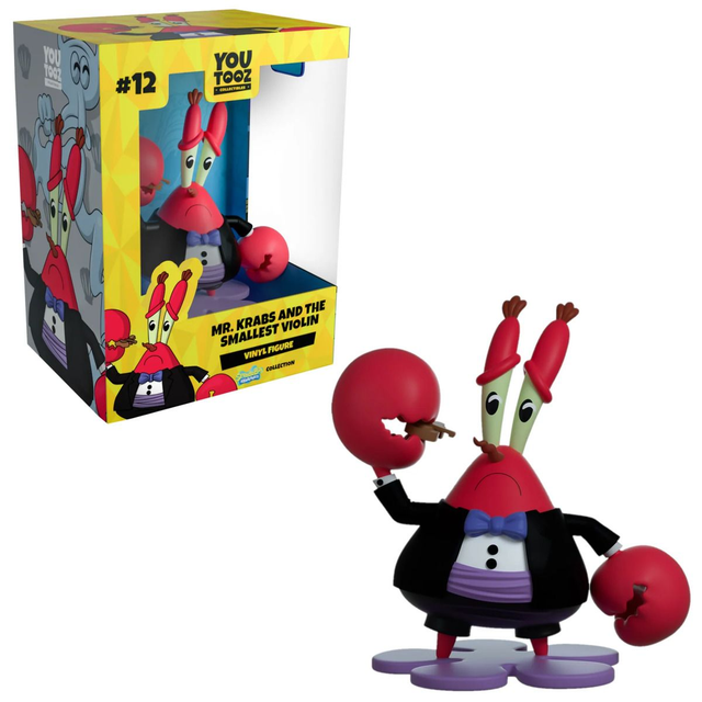 SpongeBob: Mr Krabs and the Smallest Violin Vinyl Figure