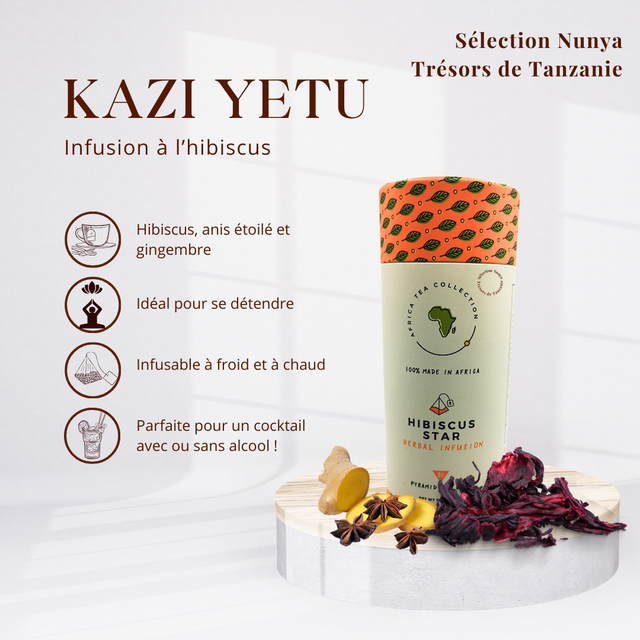 KAZI YETU Infusion hibiscus 