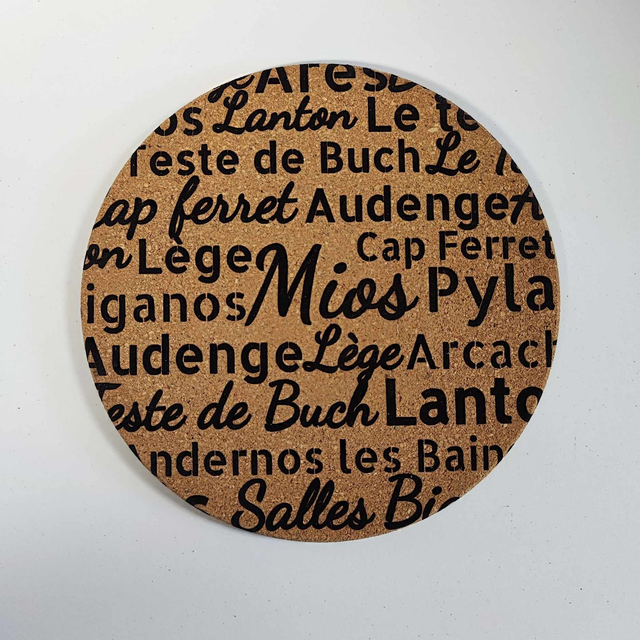 Dessous de plat - Villes