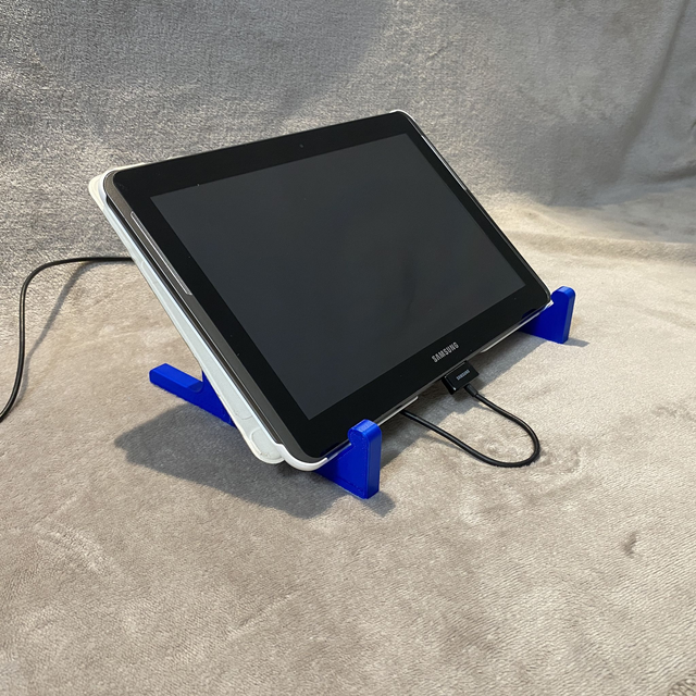 Support pour tablette Bleu