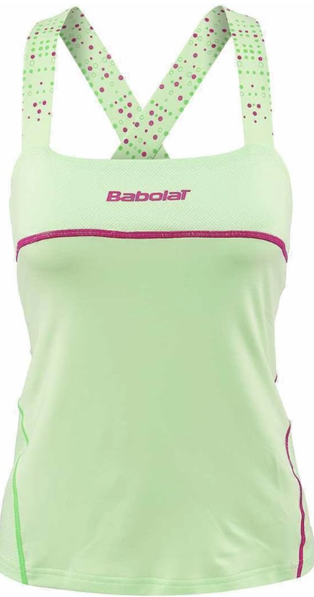 Babolat - Tank Match Perfect - Lime  |  RRP £25