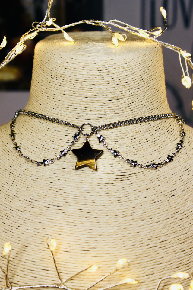 Ras-du-cou Etoile filante - Collection Poussières d'Étoiles