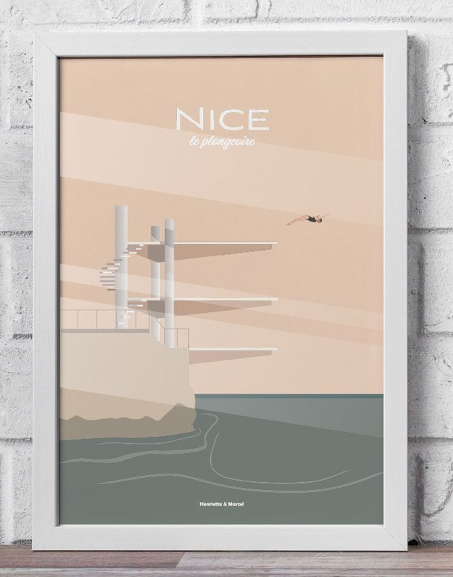 10 - Carte postale ville Nice