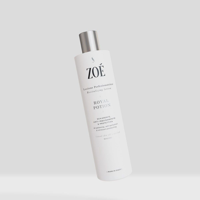 Royal Potion – lozione disinquinante perfezionatrice viso Zoé 250 ml