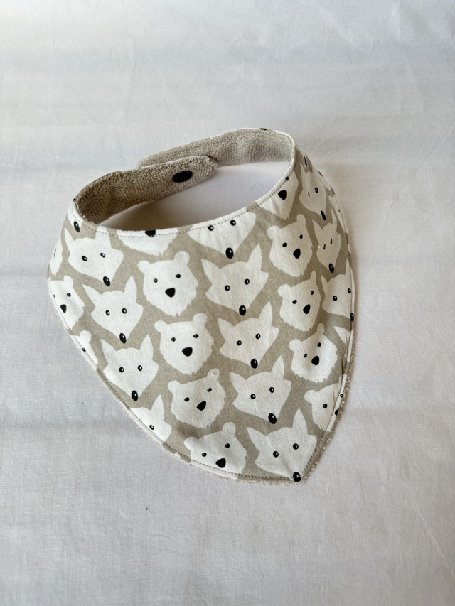 Bavoir bandana bébé (0-12 mois)