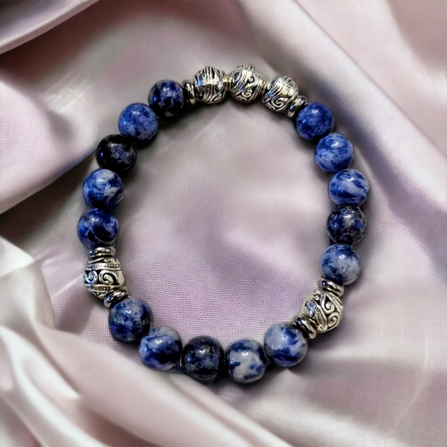 Mental/Bracelet en Sodalite - 8m