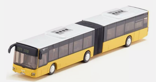 MAN Gelenkbus Postauto Postbus Siku 1:50