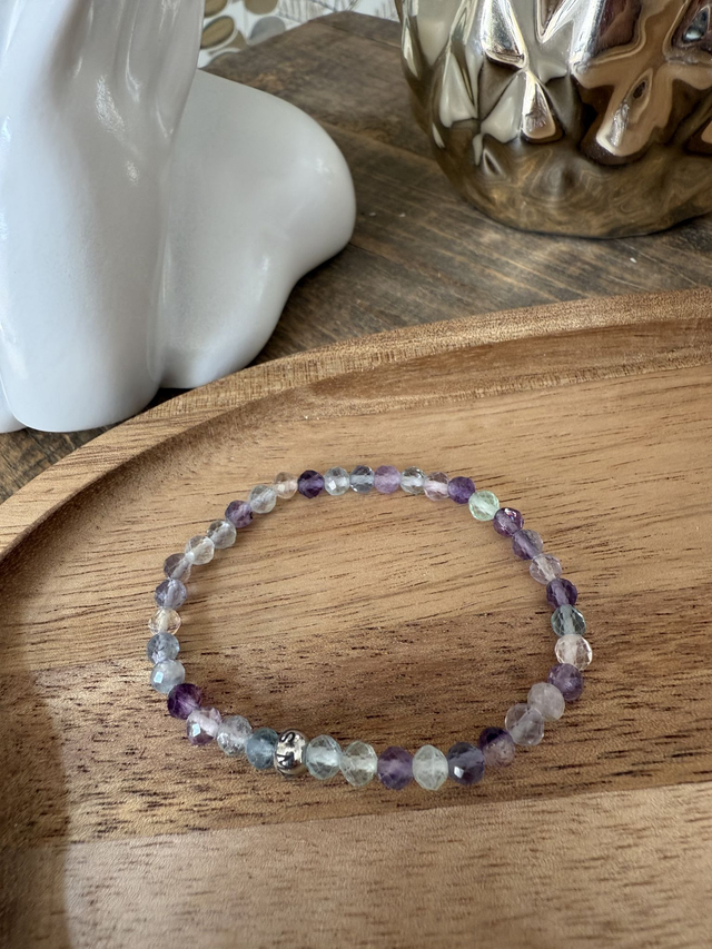 Bracelet enfant Fluorite - Stress &amp; concentration