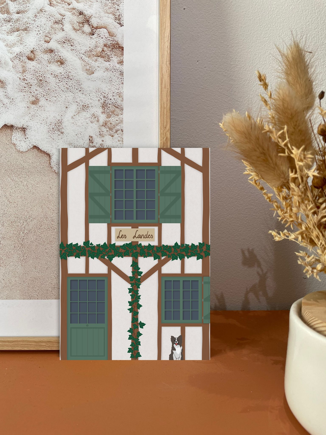 Porte-bonheur - Landes Carte