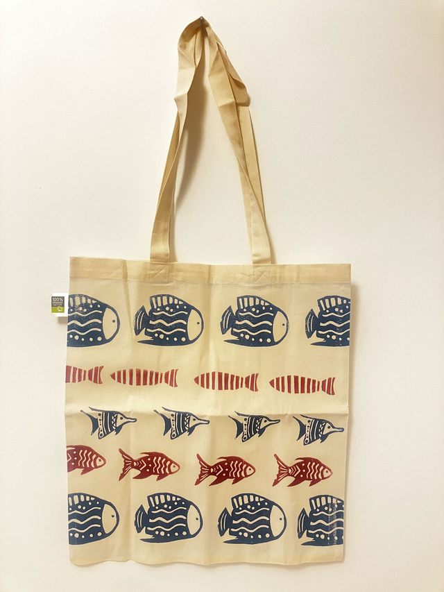 Fische-Tragetasche