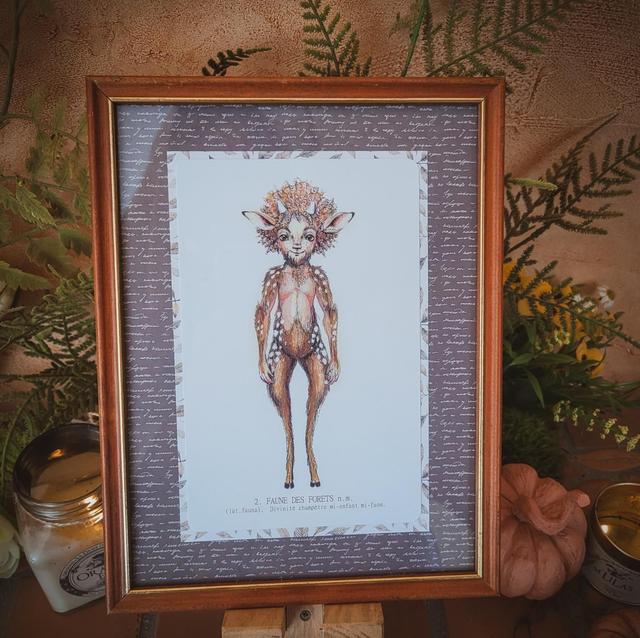 Moyen cadre - &quot;Faune des forêts&quot;