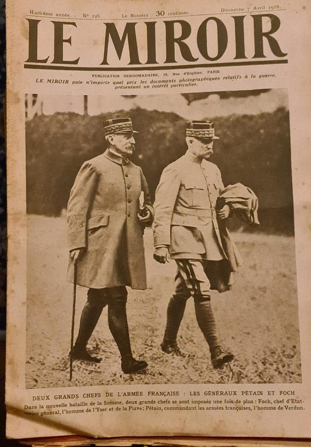 Journal Le miroir 1918 -9 juin.N°237