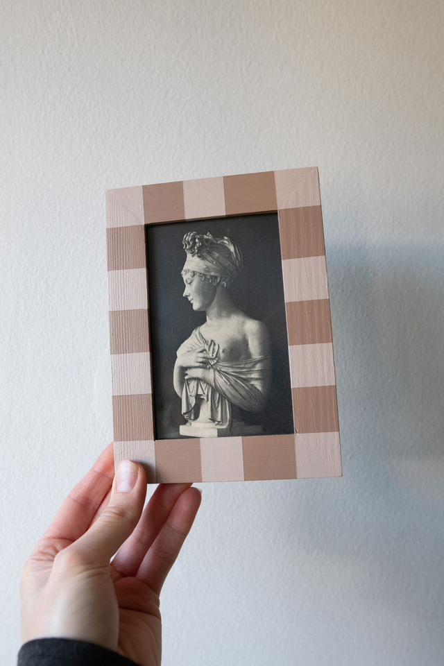 Marble Glitch 🤍 Cadre upcyclé