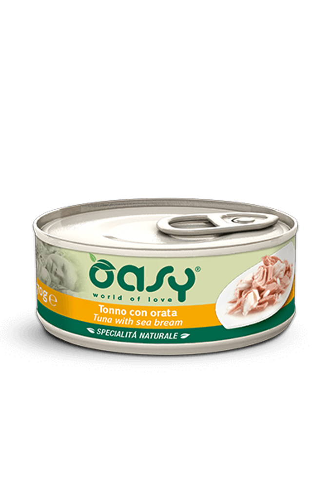 OASY NAT TONNO CON ORATA 70G